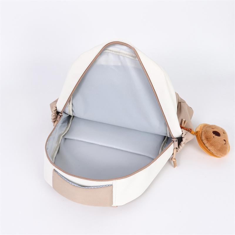 School bag new cartoon cute junior high school students large-capacity backpack to reduce the burden Japanese versatile