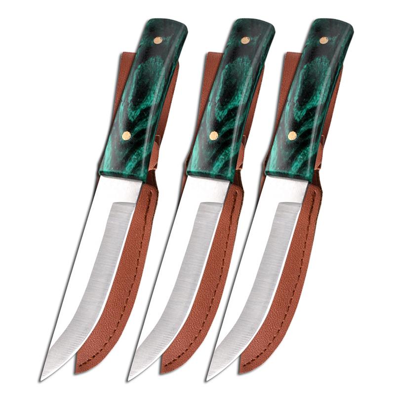 

Кухонные ножи из нержавеющей стали Нож для барбекю Стейк Топор Разделка овощей и фруктов Инструменты для резки Мясо Овощерезка