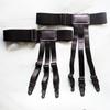 Clips de bloqueo antideslizantes para camisa de hombre, 2 uds., para mantener la camisa por dentro, pierna, muslo, ligas, correa, abrazaderas de bloqueo ajustables