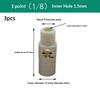 3Pcs 1/8",1/4" Plastic Venturi Mini Nozzle, 46550 Mini Eductor, Tank Mixing Mini Eductor,Venturi Spray Nozzle