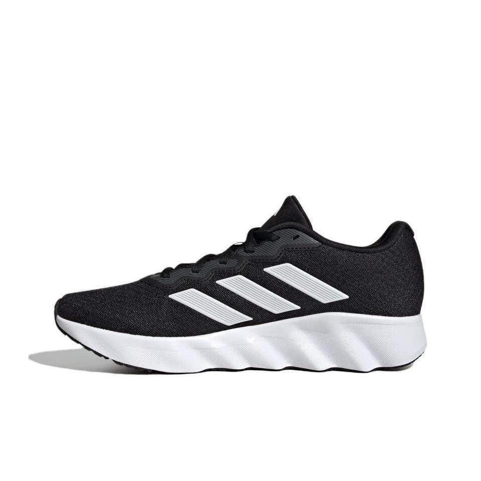 Adidas Switch Move Comfortable Shock Absorption Non-Slip Wear-Resistant Low-Top Casual Running Shoes Unisex Sneakers Black White ID5253-XC