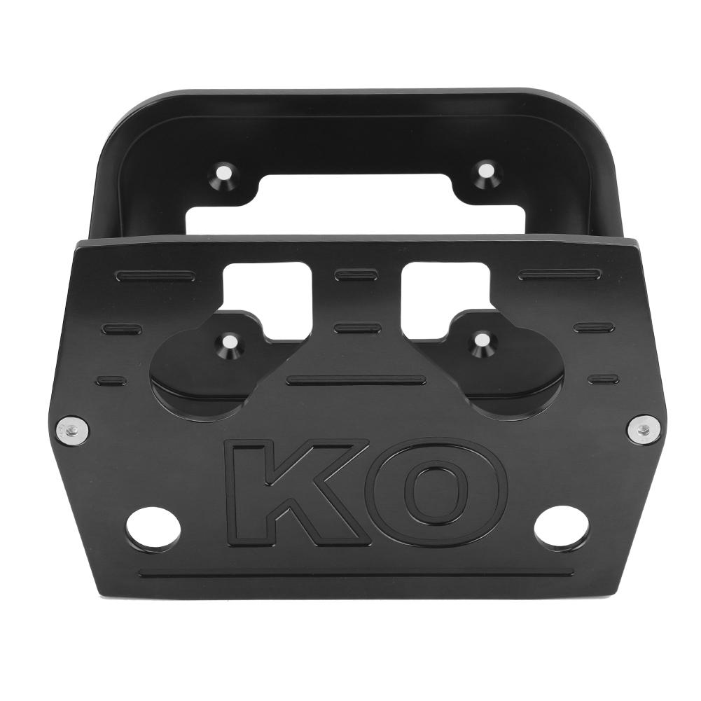 Edelstahl Batteriehalterung für Optima 3478 Batterie Rot Gelb Top Schwarz