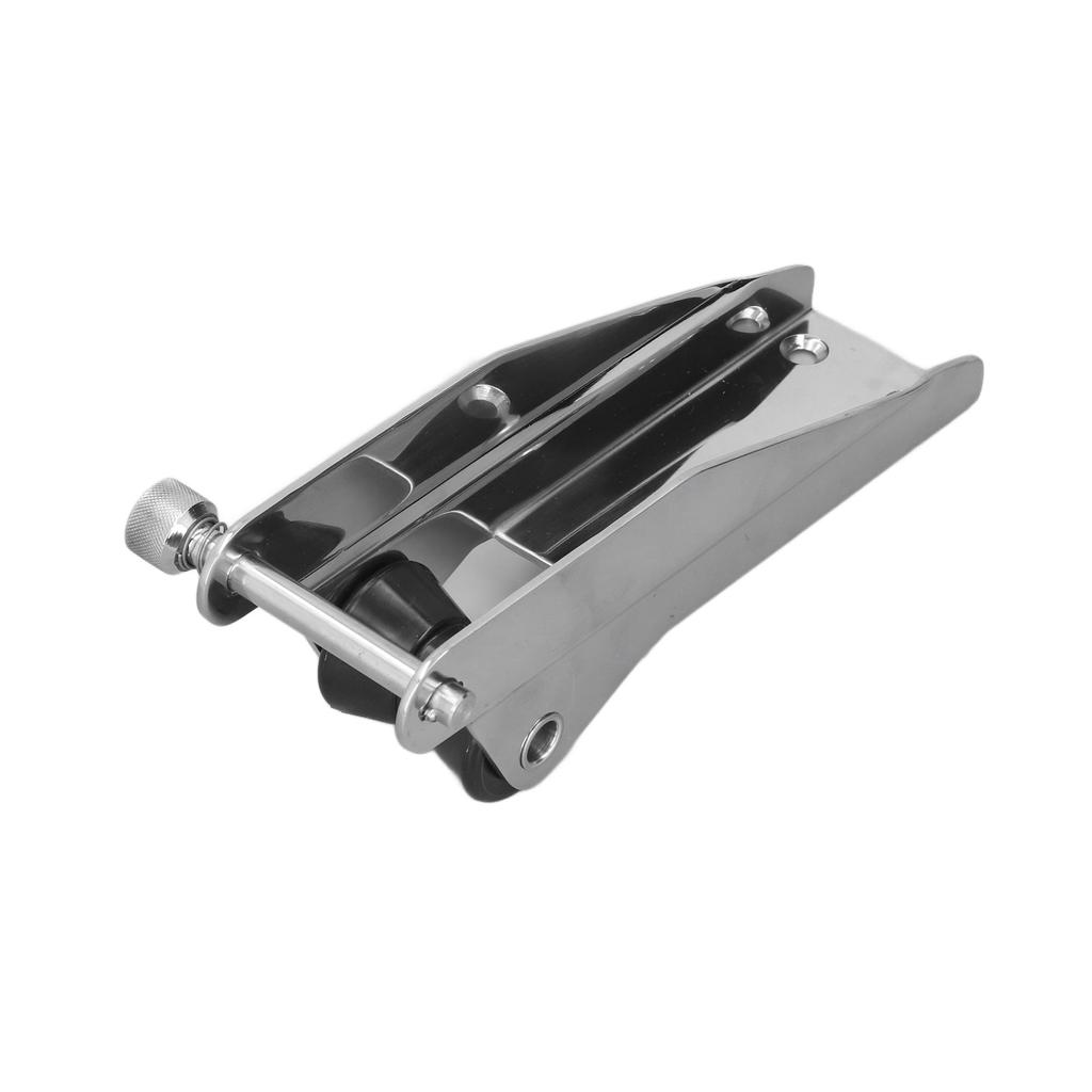 230mm Marine Anchor Roller Spring Loaded Pin 304 Stainless Steel Black Nylon Fair  for Boats Yachts