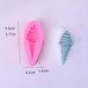 1-Pack Silicone Ice Cream Cone Mold for Baking and Fondant, Uncharged Manual DIY Cake Decorating Tool for Birthday