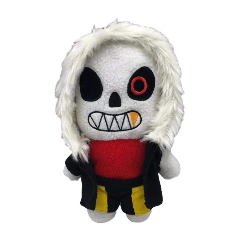 Peluche Undertale Poupées en Peluche Dessin Animé Sans Frisk Chara Peluche Douce Jouets Zombie pour Enfant Cadeau Noël Anniversaire