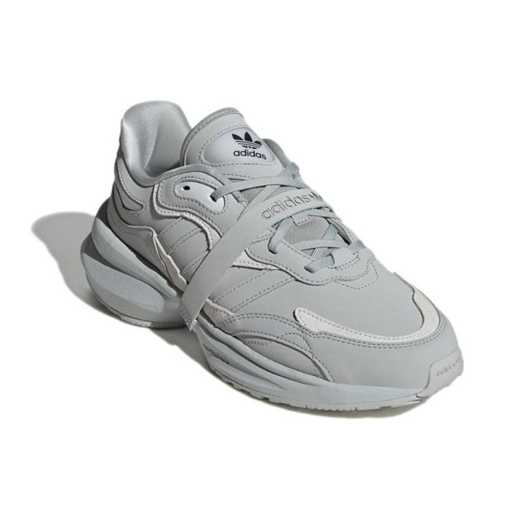 Adidas Originals Zentic Two-Layer Cowhide Synthetic Suede Comfortable Daily Wear Durable Low-Top Lifestyle Shoes Women sneaker Gray GY4129
