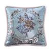 Autumn and Winter Home European Jacquard Pillow Cover with Flower Pattern Sofa Cushion Soft Package Headrest Hug Pillow Cover (No Pillow Core)
