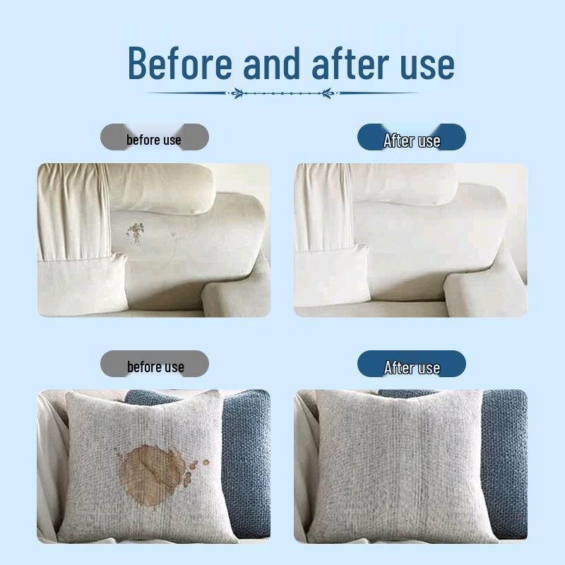 Waterless Fabric & Carpet Stain Remover for Sofas, Walls, and Mattresses