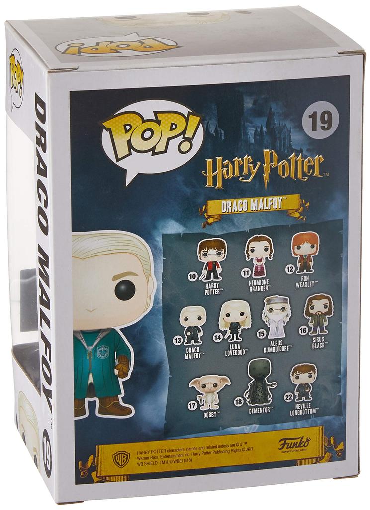 Figurină de Vinil Harry Potter Quidditch Draco Malfoy 19 figurină Standard Colecționar [articol]
