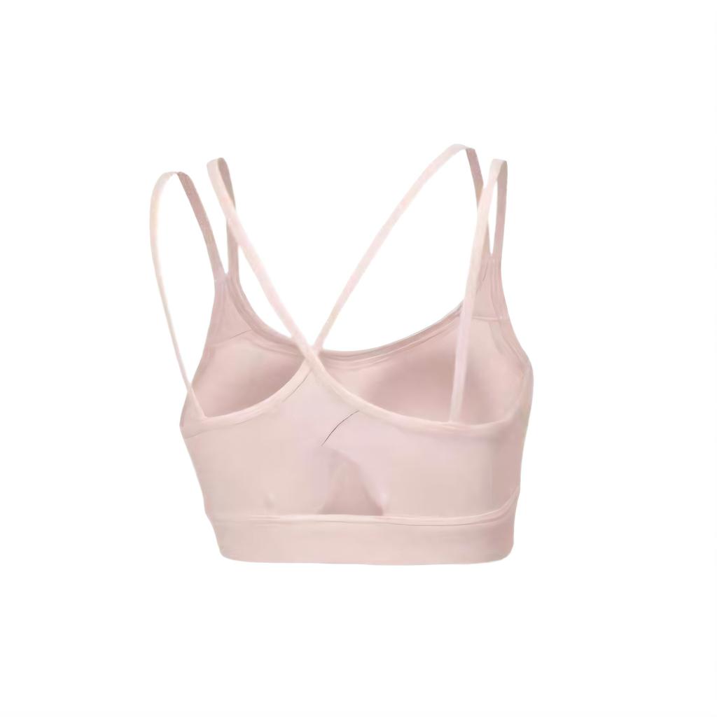 Skechers Freedom Yoga Soft Skin-Friendly Minimalist Comfortable Sports Bra Women underwear Nude-Pink P225W065-01L4