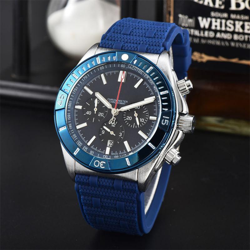 Men's Fashion Business Quartz Watch Multi-function Chronograph Wristwatches Sport Casual Watches