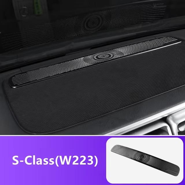 Suitable for Mercedes-Benz S-Class W223 Door A-pillar Audio Speaker Decorative Cover Interior Protective Sticker Shape