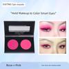 Eye Shadow Plate Peach Pink Single Color Matt Rose Nude Makeup Eye Shadow