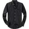 Herren Uni Oxford Langarm Button-Down-Hemd mit Brusttasche, EU-Größe Lässiges Business-Hemd für Amazon Cross-Border