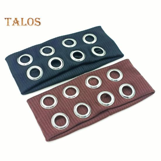 Frauen Haarband Hohl Design Metall Elemente Weiche Atmungsaktive Haar Seil Sport Yoga Party Frauen Haar Zubehör