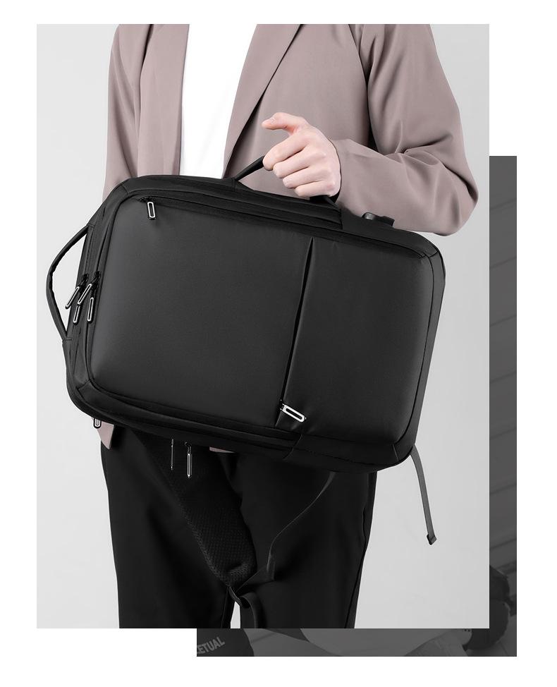 Men's Large Capacity Commuter Backpack for Business and Travel