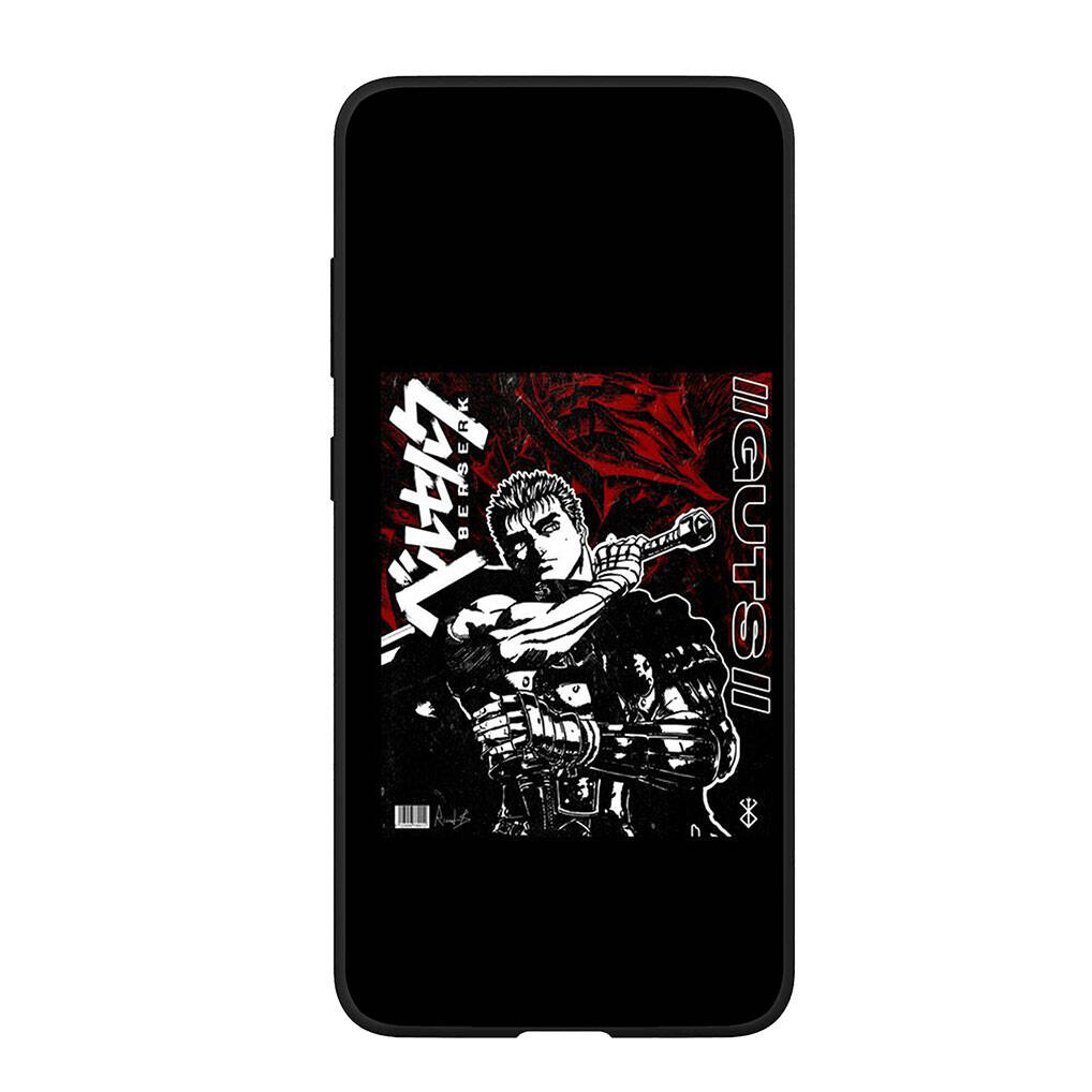 

для Samsung Galaxy S25 S24 S23 S22 Ultra FE Plus A17 A37 A57 A56 A55 A06 A16 A15 A36 A26 A35 A05 A25 A54 A34 Чохол для телефону Berserk Шпалери Гатса Обкладинка for Xiaomi Poco F6 Pro екрю