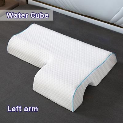Oreiller orthopédique en mousse à mémoire de forme pour couple de bras gauche, protège les vertèbres cervicales, soulage les douleurs au bras, oreiller de pression pour dormeur latéral
