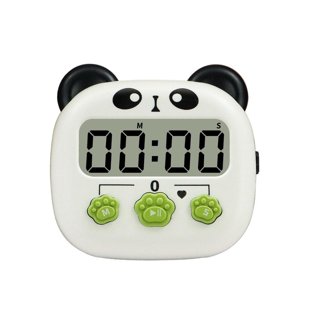 Electronic Timer, Cartoon Digital Time Management, Mini Kitchen Reminder for Elementary School Students