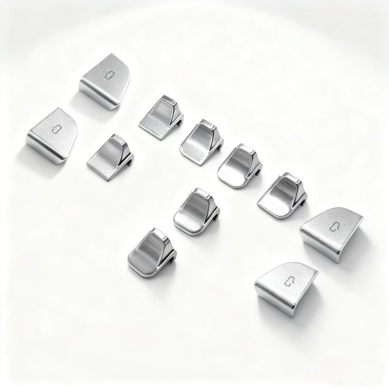 Window Lift Button Protective Cover For Tesla Model Y Juniper Model 3 Highland Door Open Button Sticker Silver Auto Accessories