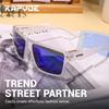 Kapvoe Polarized Hiking Eyewear Sunglasses Fashion Glasses Men UV400 Sun Glasses for Women Cycling Fishing Driving Outdoor