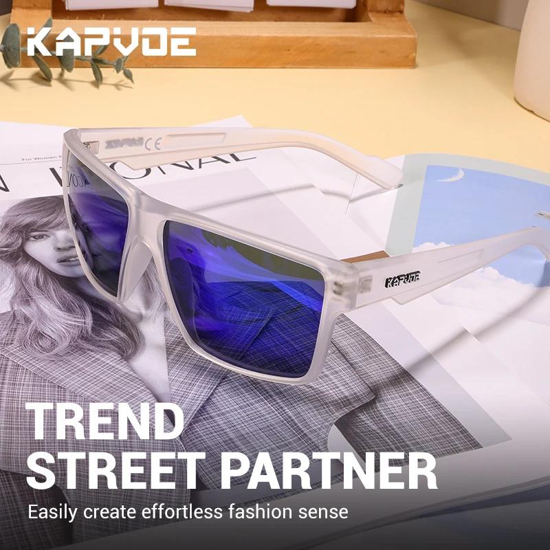 Kapvoe Polarized Hiking Eyewear Sunglasses Fashion Glasses Men UV400 Sun Glasses for Women Cycling Fishing Driving Outdoor
