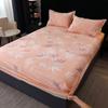 Queen Size Bedsheet 100% Cotton Fitted Sheet Brushed Bed Cover Soft Mattress Protector Sabanas Para Cama (Pillowcase Need Order)
