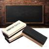 3Pcs Classroom Chalk Erasers Wood Chalkboard Eraser Dustless Chalkboard Eraser Cleaner for Office School Blackboard