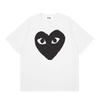 VibeStreet NUEVA Camiseta 100% Algodón Camiseta de Hombre con Forma de Corazón para Mujer Nueva Marca Original Camiseta Tops para Hombre Verano Manga Corta Moda Ami Amoring