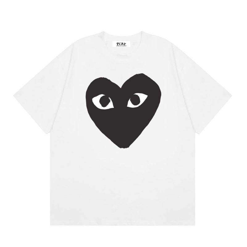 VibeStreet NUEVA Camiseta 100% Algodón Camiseta de Hombre con Forma de Corazón para Mujer Nueva Marca Original Camiseta Tops para Hombre Verano Manga Corta Moda Ami Amoring