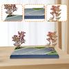 1/64 Model Car Display Case, Miniature Scene Ornament, Micro Landscape Decor, Toy Storage