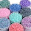 140Pcs Crystal Czech Glass Beads Ink Wash Painting Seed Beads For DIY Clothing Sewing Decor Jewelry Making
