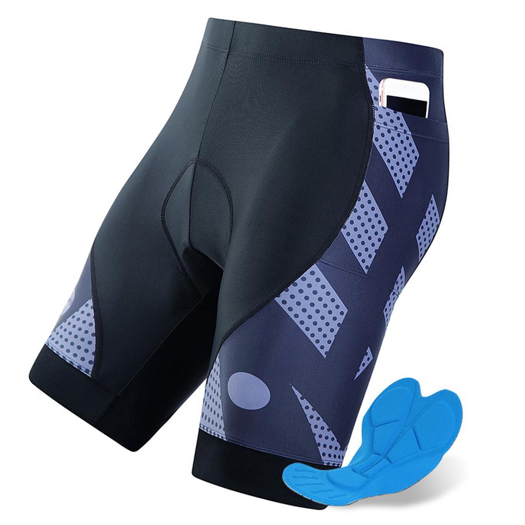 Breathable Cycling Shorts Men 4D Padded Shockproof Bike Shorts Quick Dry Half Pants