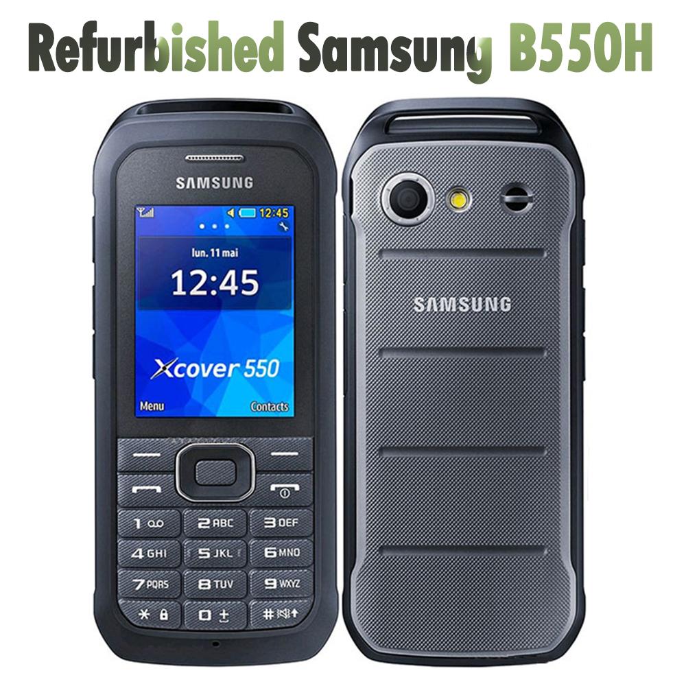 

95% новый Восстановленный Мобильный телефон Samsung Xcover 550 B550H simple set чёрный
