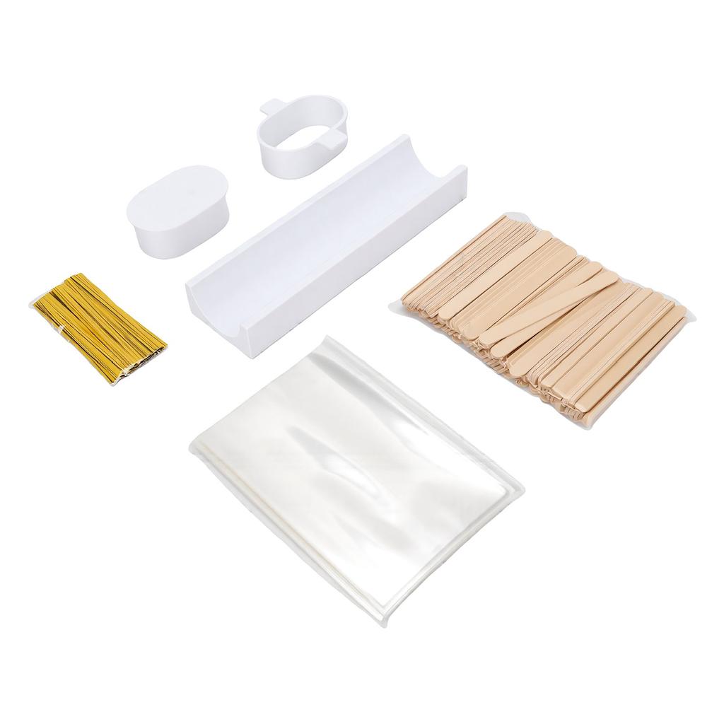 Cakesicle Cutter with Tray Cakesicle Mold Set Cake Pop Mold with Sticks Bags and Ribbons Baking Tools for Home Birthday