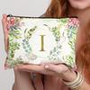Pattern Letter Initial Makeup Bag Women's Essential Travel Shopping Use Zipper Handbag Party Wedding Storage Bag