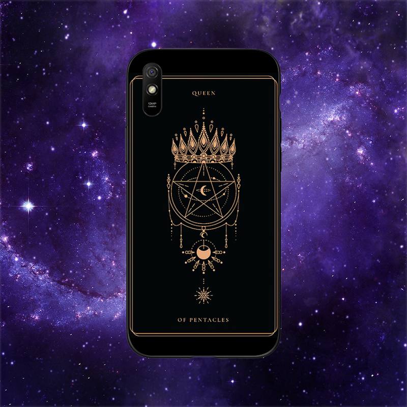 Tajemnicza karta tarota etui na telefon do Xiaomi9 10 11PRO LITE Redmi NOTE7 8 9 10A PRO K40 Poco3 Shell