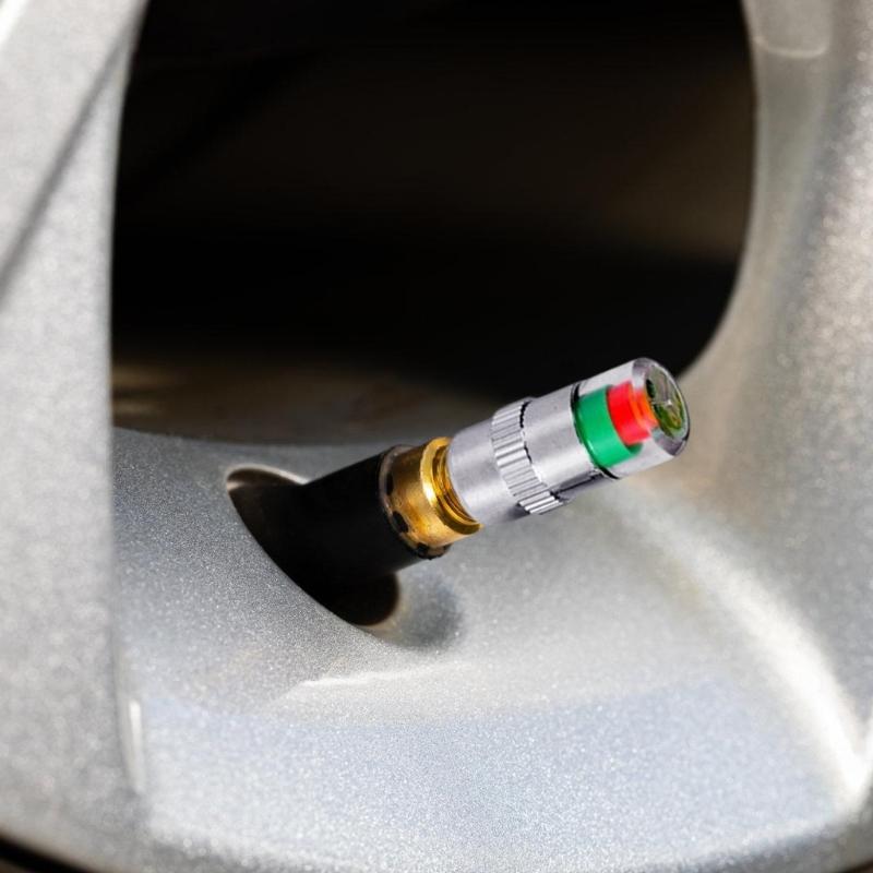 Weather Resistant Tire Pressure Monitor Gauge Cap Operates From -20°C To 80°C With UV Protection Suitable For Global Use