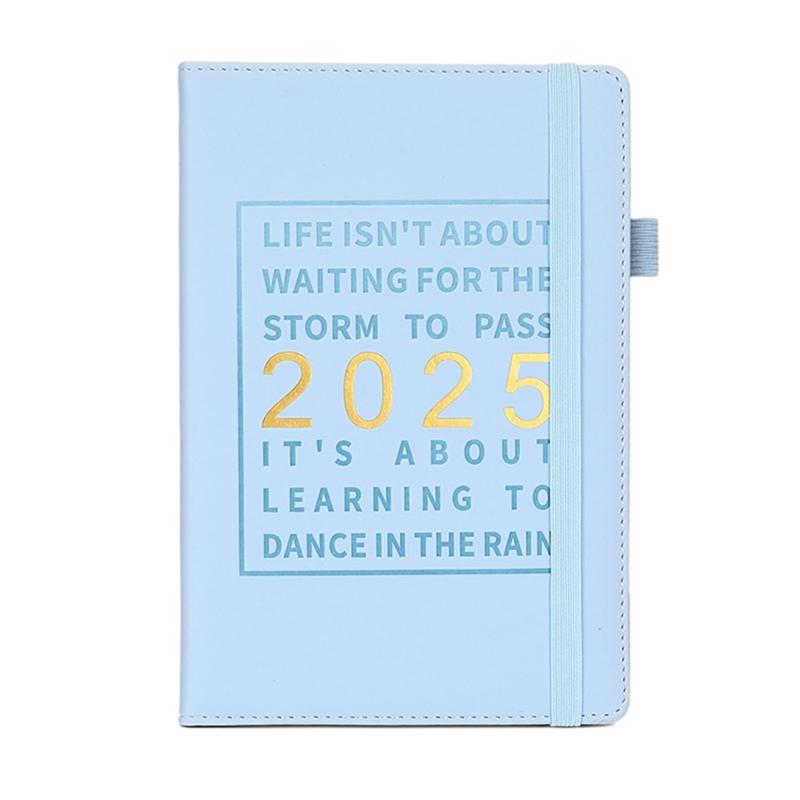 2025 Weekly Monthly Planner Leather Planner Notebook 2025 Journal Academic Diary for Teacher Student Daily Schedualing
