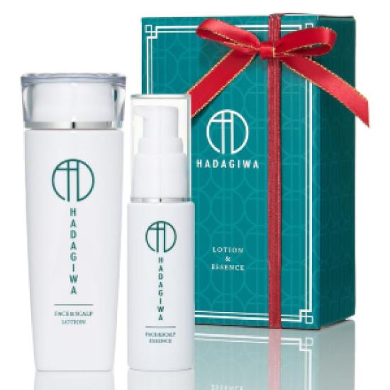 HADAGIWA Women’s Skincare Gift Set, Lotion & Serum, Perfect Present for Wife, Mom, Grandma, Anti-Aging Japanese Beauty Care