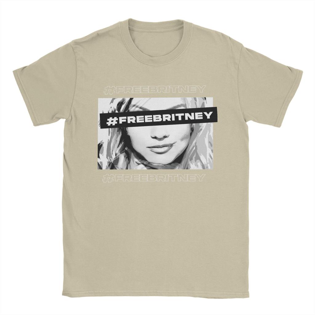 Free Britneys T Shirts Unisex Unisex 100 Cotton Humorous TShirt Round Collar Tees Short Sleeve Clothes Plus Size