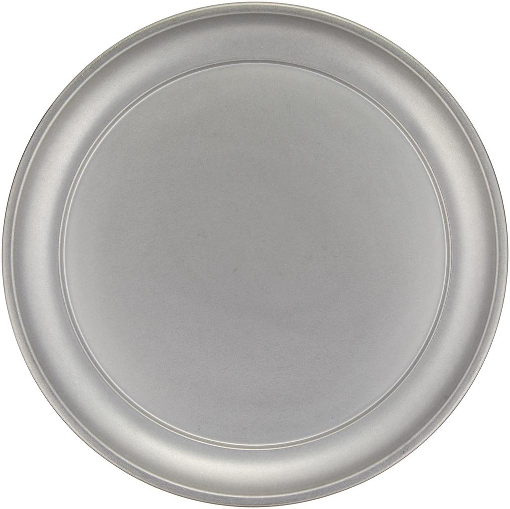 Vintage Inox Round Serving Tray, 26cm, Made In Japan, Authentic VINTAGEINOX. Ideal for Cafes and Restaurants. Stainless Steel, Aged Finish,
