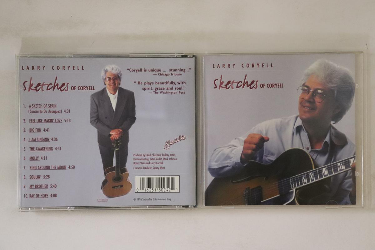 

CD LARRY CORYELL Sketches Of Coryell 5024 SHANACHIE 1996 US Jazz Used
