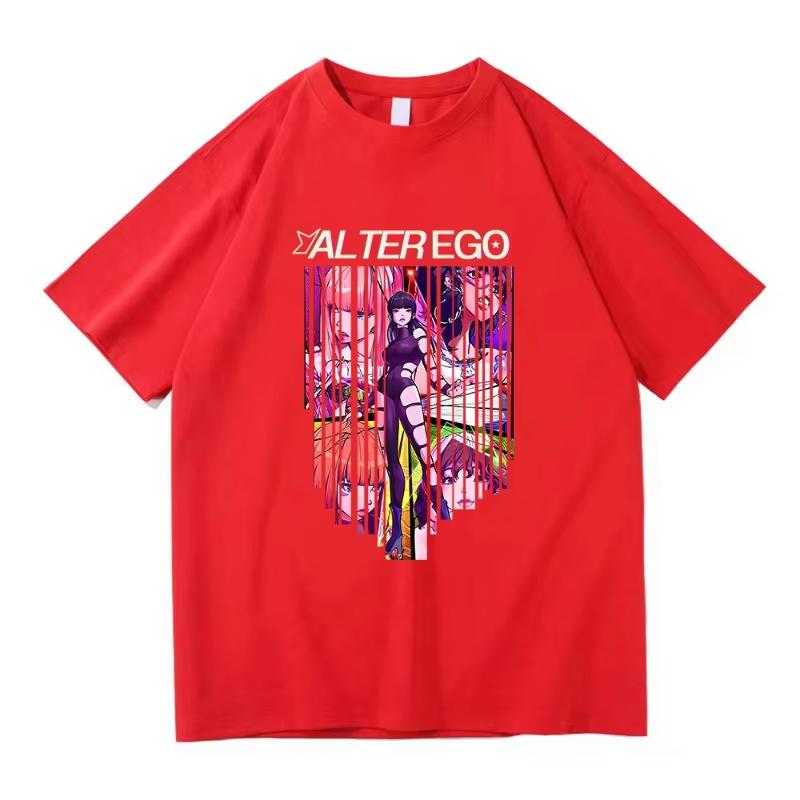 Lisa Alter Ego Tour 2025 T Shirt Fashion Men/Women Harajuku Aesthetic T-Shirt High Quality Anime Vintage Cotton Tees Shirts Tops