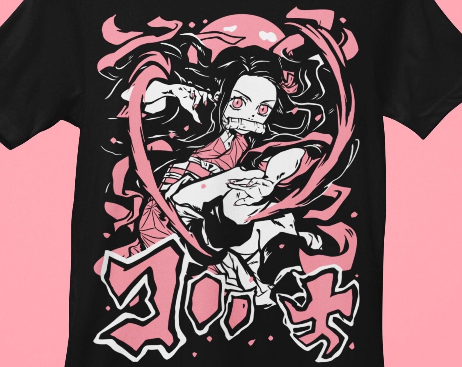 Anime Manga Shirt | Japanese Anime | Fire Style | Streetwear | Japan Style | Unisex | 100% Cotton | Anime Lovers Shirt M