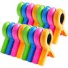 Multifunctional Big Size Plastic Clothes Clips for Securing Bedding and Garments Sturdy Laundry Pegs Ideal for Home Outdoor Use.