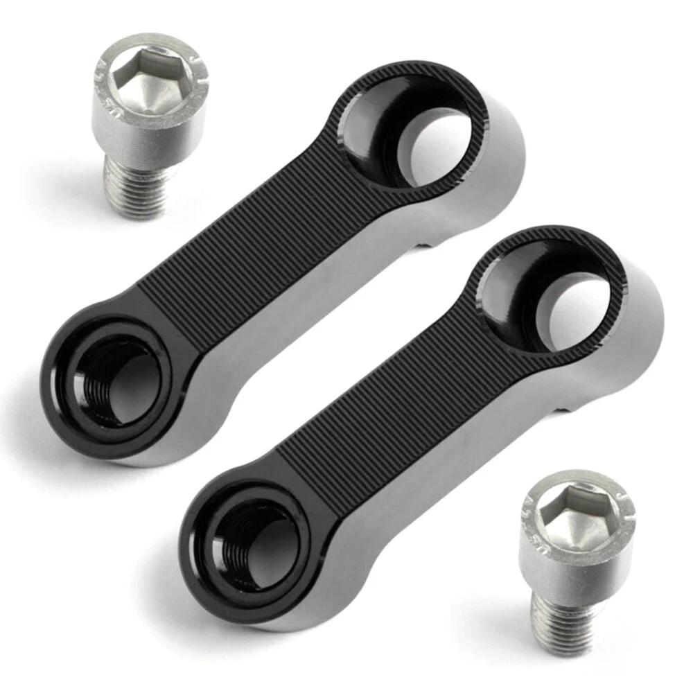 

Motorcycle Rearview Mirrors Extension Riser Extend Adapter Mirror Extender Adapters Riser Supplies Rear View Base Mirrors Black