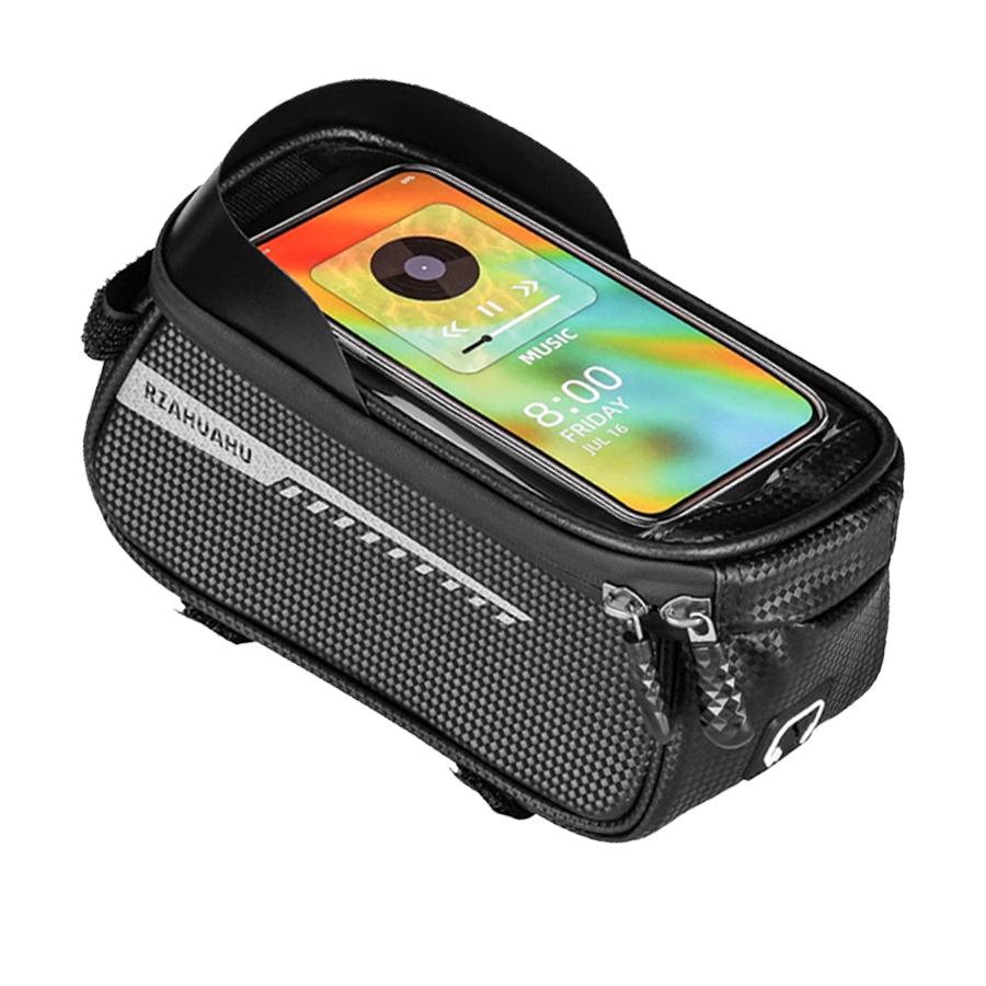 

Сумка для велосипеда Сумка для телефона Водонепроницаемая сумка для горного велосипеда Передняя верхняя труба Велосипедный держатель для телефона с сенсорным экраном Сумка для шоссейного велосипеда MTB