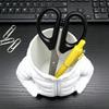 Fun Down Jacket Shape 3D Printed Plastic Pen Storage Holder Materials Box for Reducing Clutter Home Office Decors
