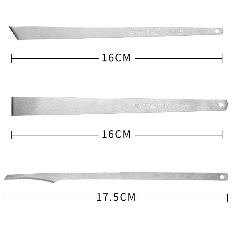3 teile/satz Abgestorbene Hautzellen Entfernung Füße Schaber Pediküre Messer Werkzeuge Professionelle Fußpflege Maniküre Pediküre Klinge